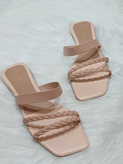 Sandalia Trama Rosê