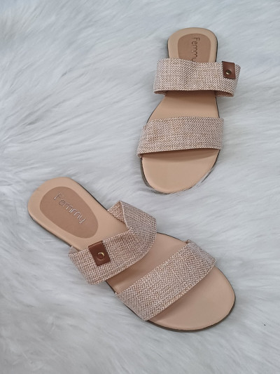 Rasteirinha Tecido Confort