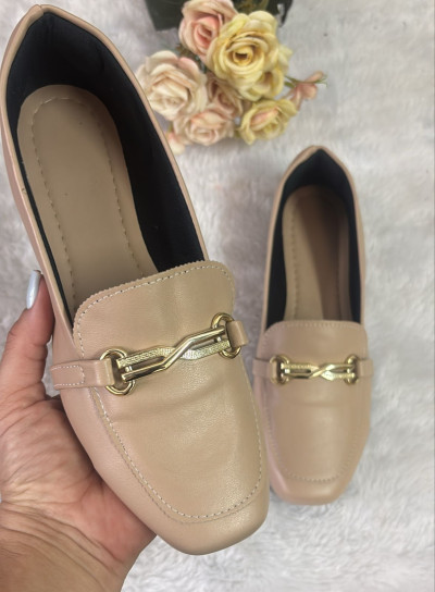 Mocassim Clássico Essencial Nude
