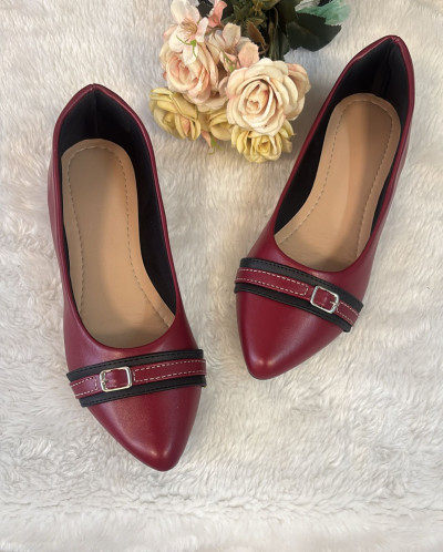 Sapatilha Bordô Chic